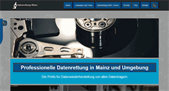 Desktop Screenshot of datenrettung-mainz.com